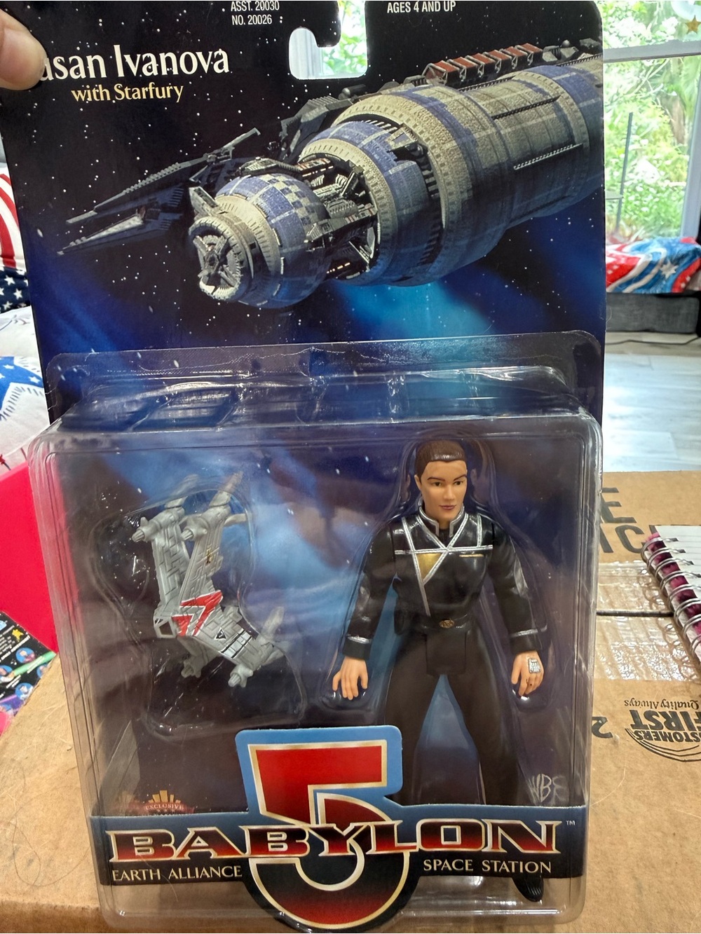 Babylon 5 Susan Ivanova Exclusive Premiere Figure W/ Starfury NEW 1997 Sealed